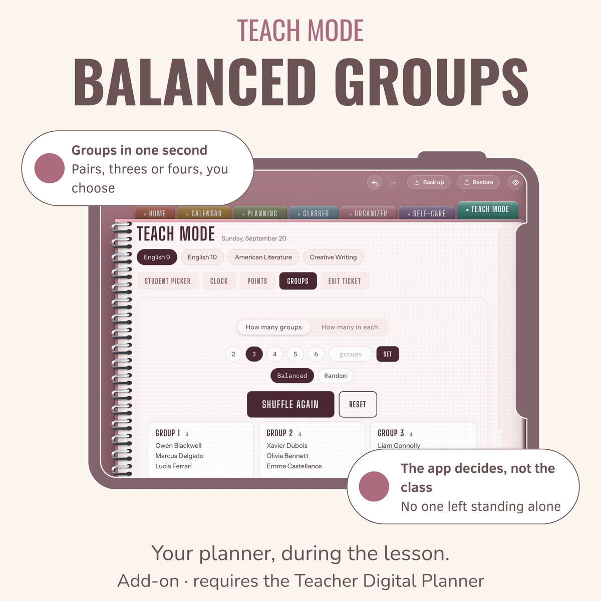 Teach Mode